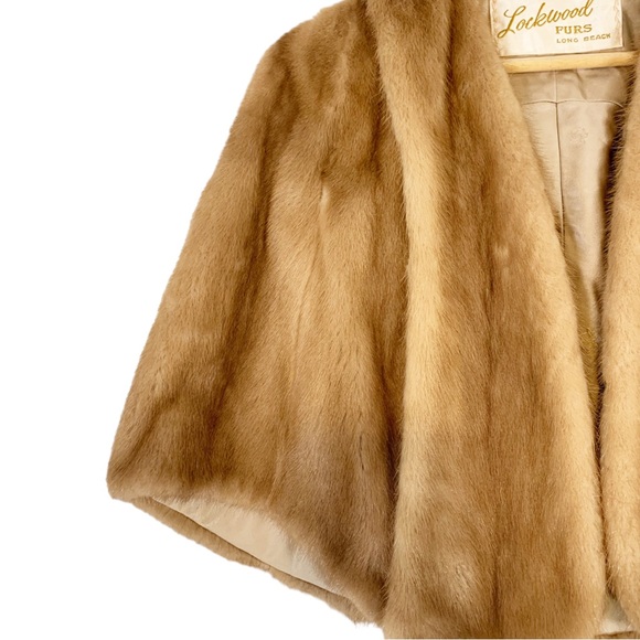 Lockwood Furs Vintage 1950s Mink Stole - Picture 3 of 7